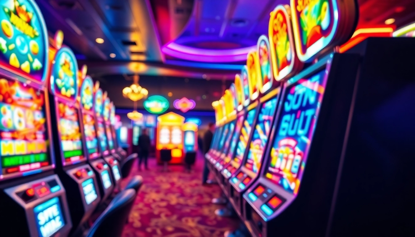 Spin the reels on exciting slot online machines with vibrant colors and engaging designs.