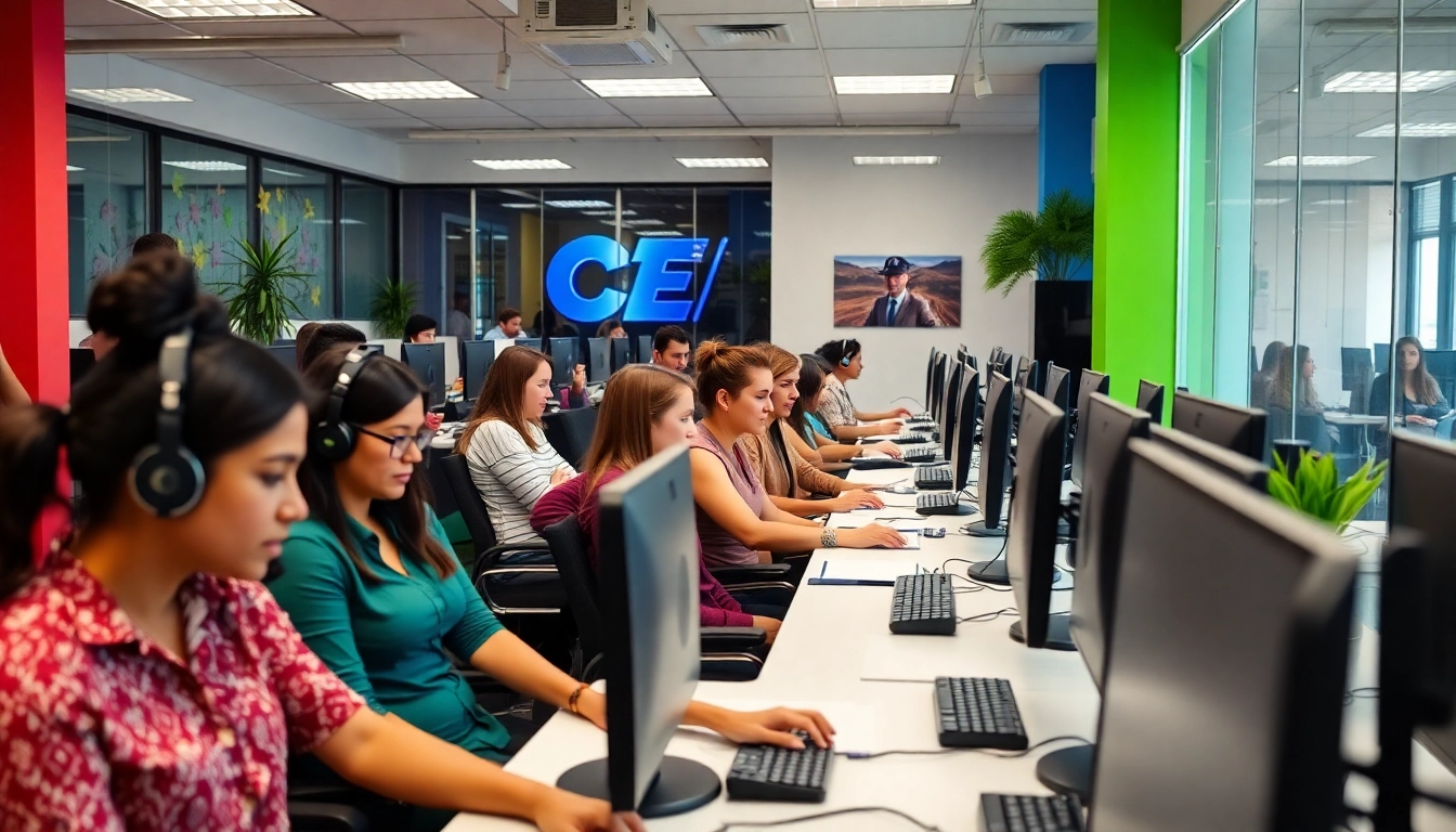 Engaging team members at call centers in Tijuana Mexico, showcasing professional services and positive work environment.