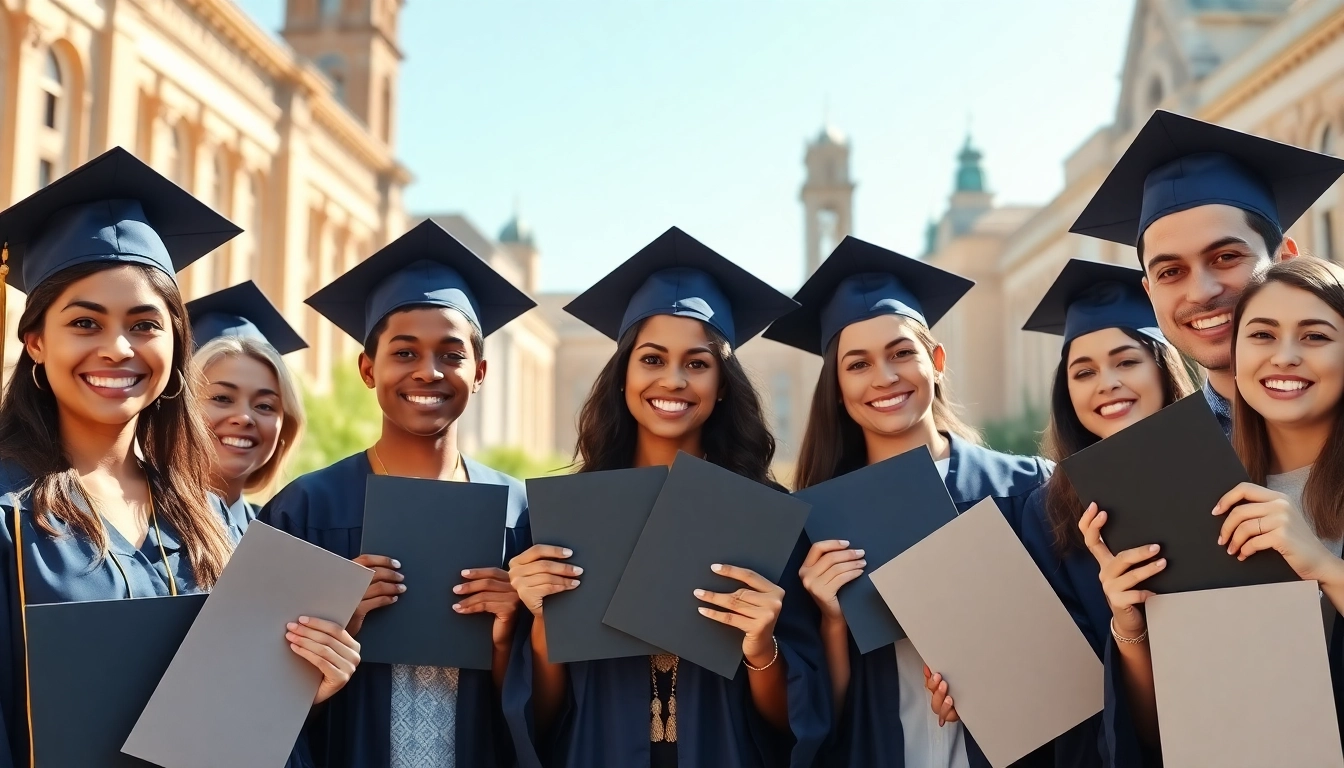 Celebrate your success with an original university degree UK in hand, surrounded by peers.