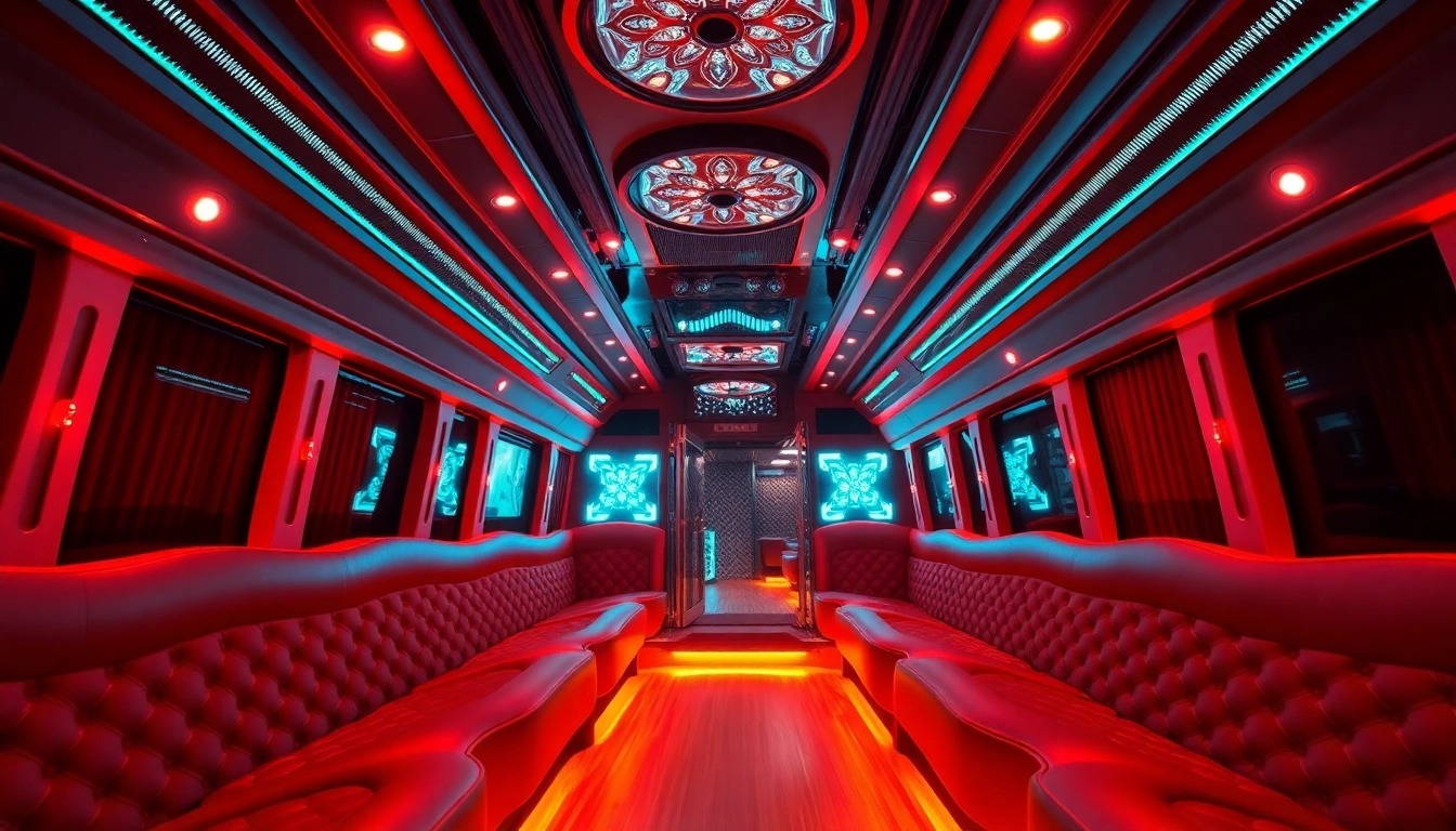 Experience an exhilarating atlanta party bus ride with plush seating and vibrant ambiance for unforgettable moments.
