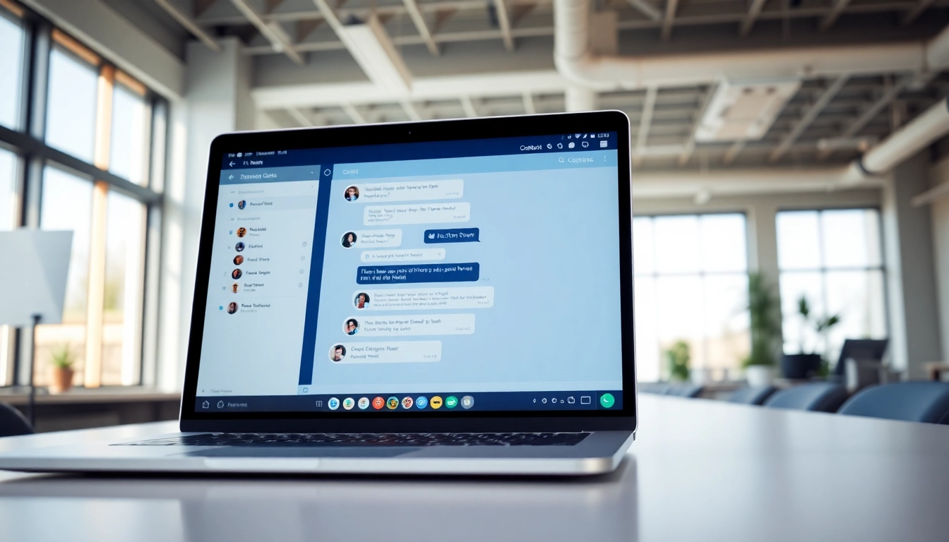 Engage with a chatbot for website on a modern interface, enhancing customer communication.