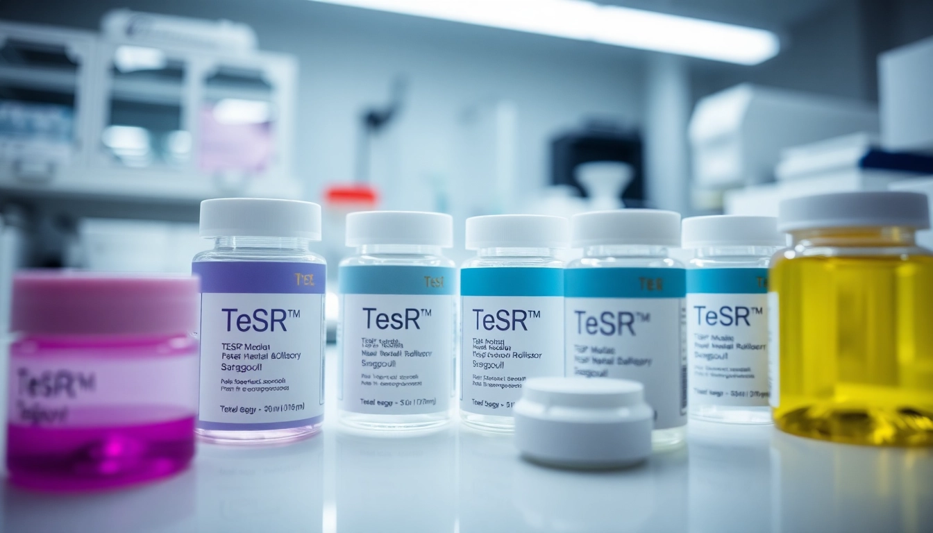All check of TeSR™ media products showcasing features for effective pluripotent stem cell culture.