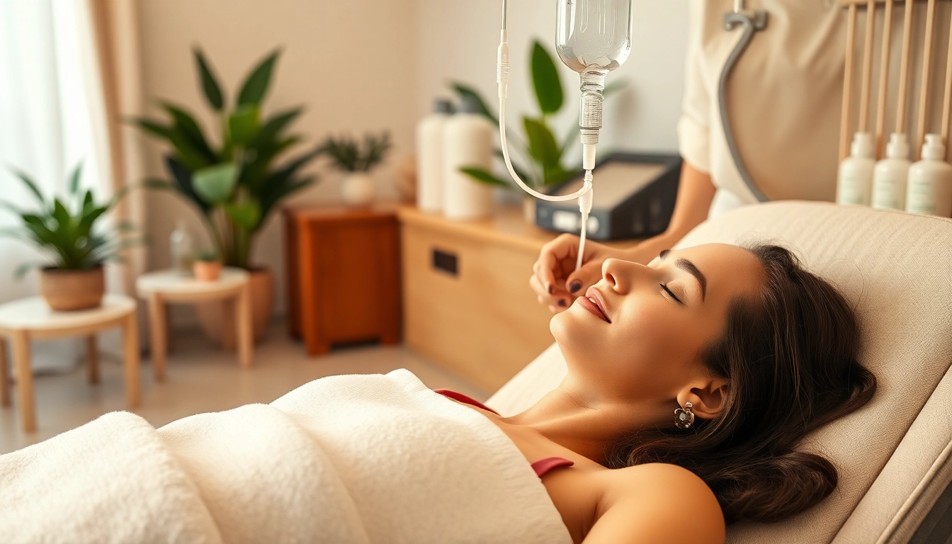Experience optimal wellness with IV hydration near me in a calming spa environment.