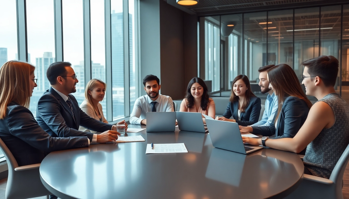 Engage in amazon business wholesale strategies with a dynamic business meeting atmosphere.