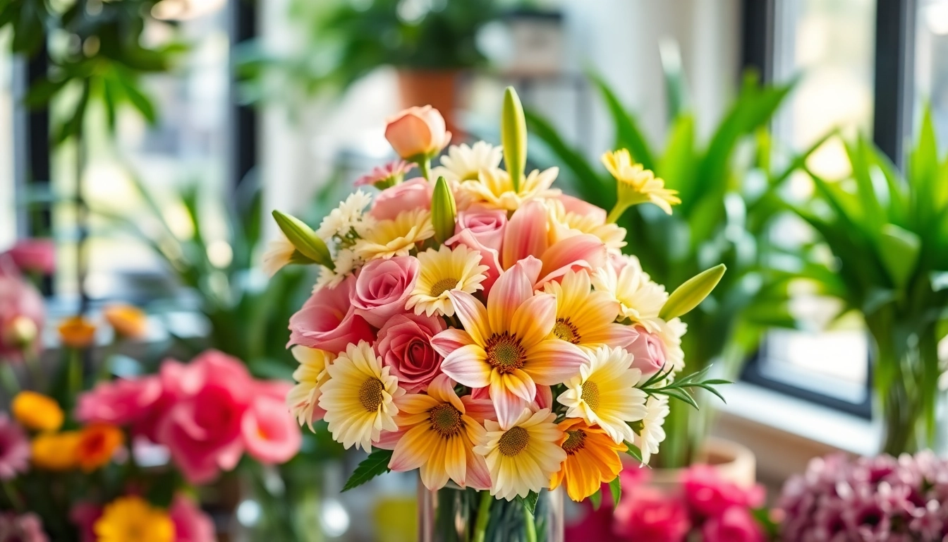 Stunning arrangement of flowers for Flower Delivery Diamond Creek with vibrant colors in natural light.